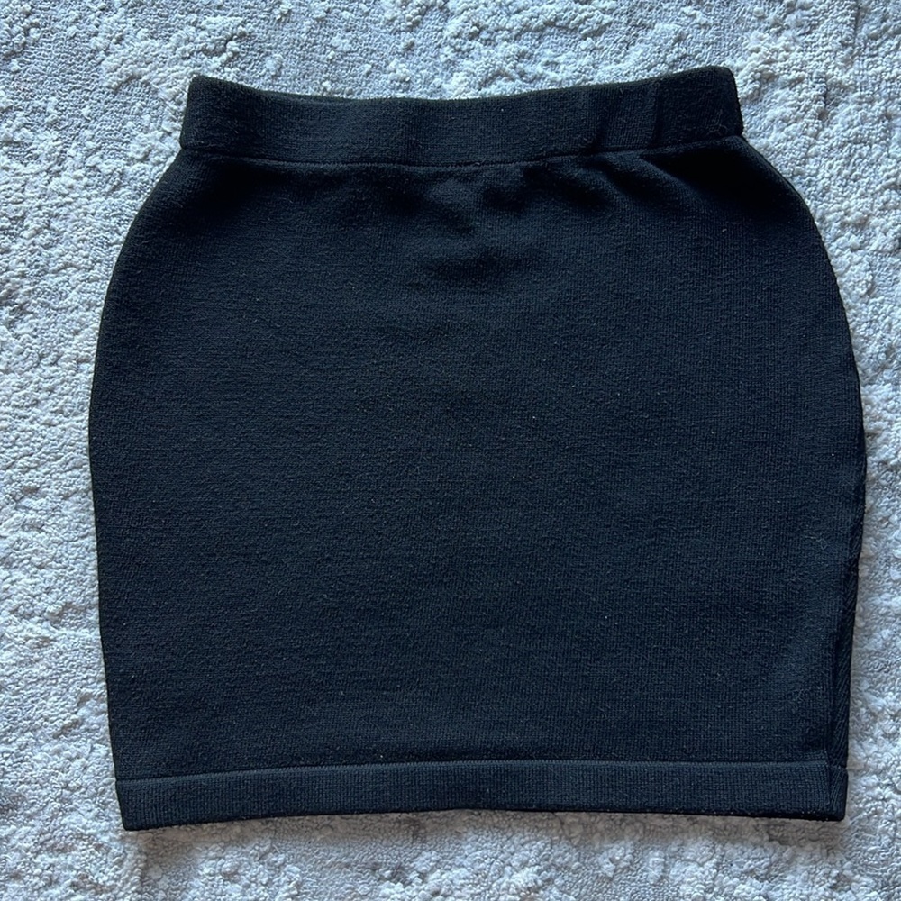 Luv Liz Black Mini Skirt Size Small
